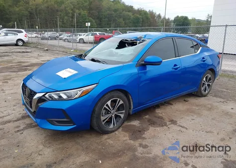 2022 Nissan Sentra Sv Xtronic Cvt z USA, uszkodzony, nr VIN 3N1AB8CV0NY260970